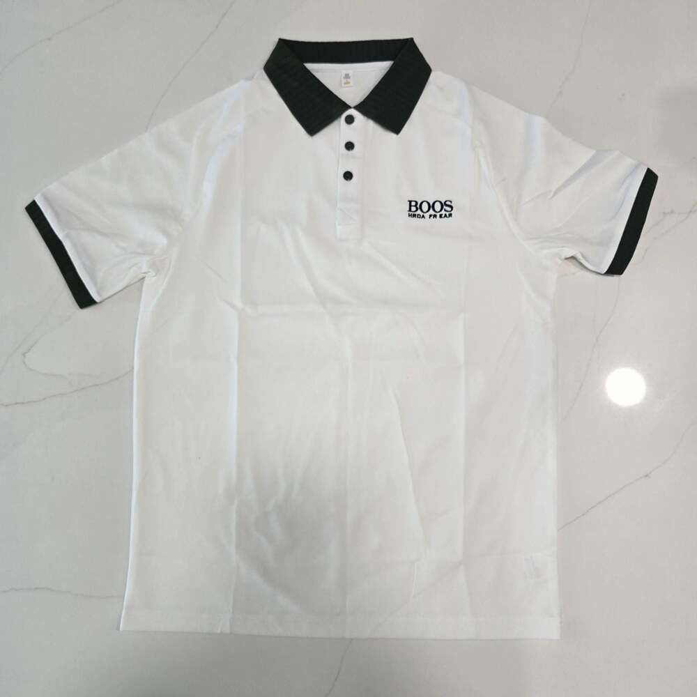 Short Sleeve Polo Shirt White